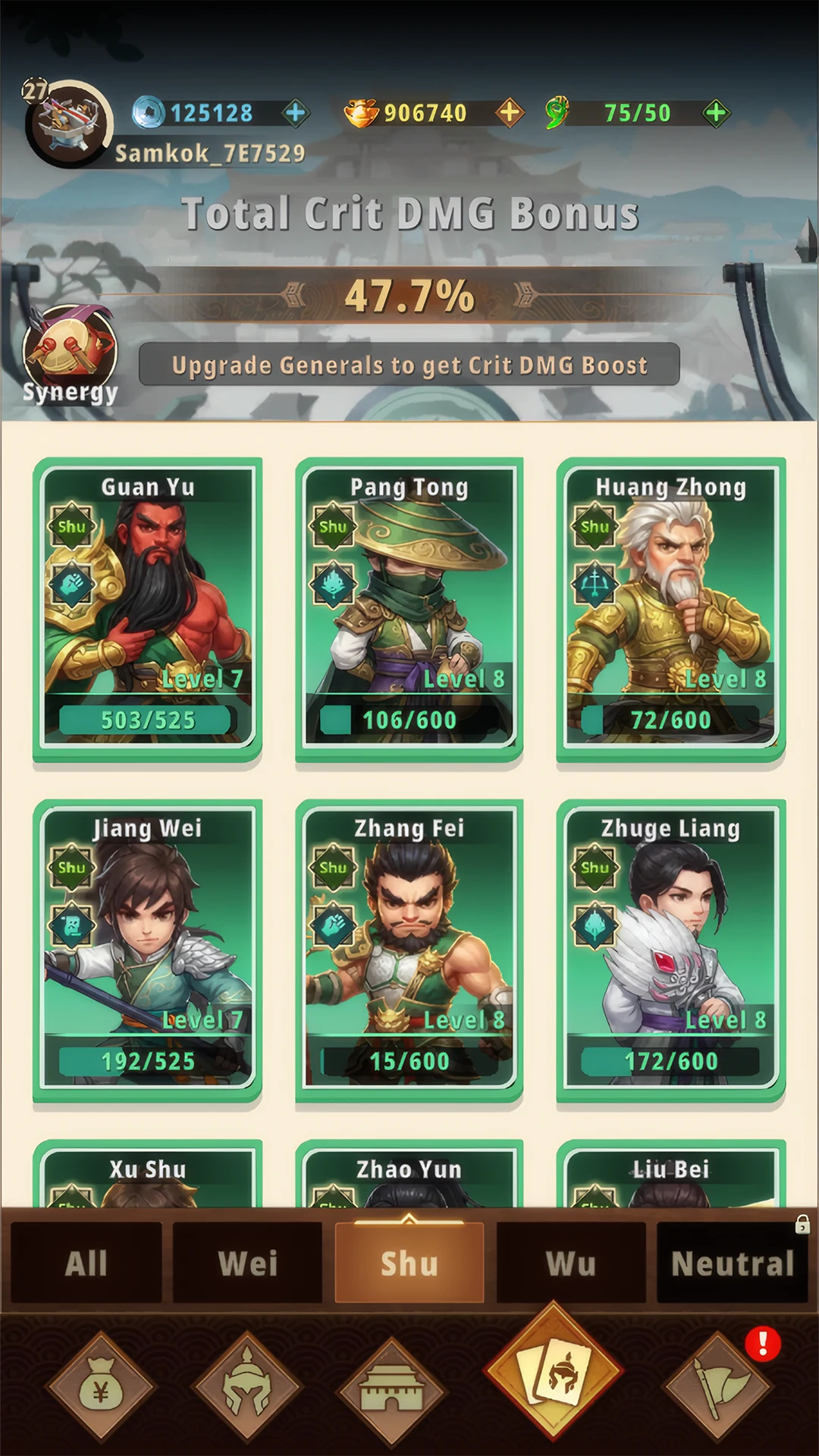 Samkok Heroes TD screenshot