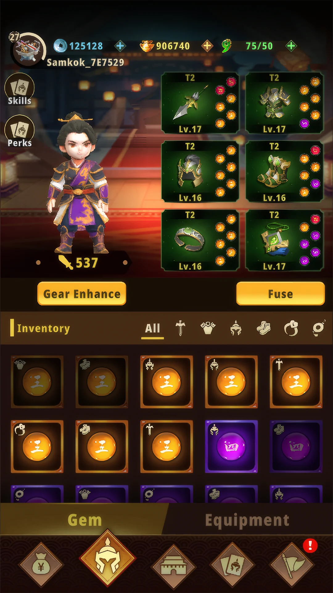 Samkok Heroes TD screenshot
