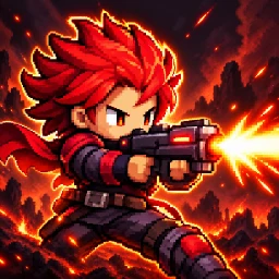 Crazy Gunner: Pixel Survivor 图标